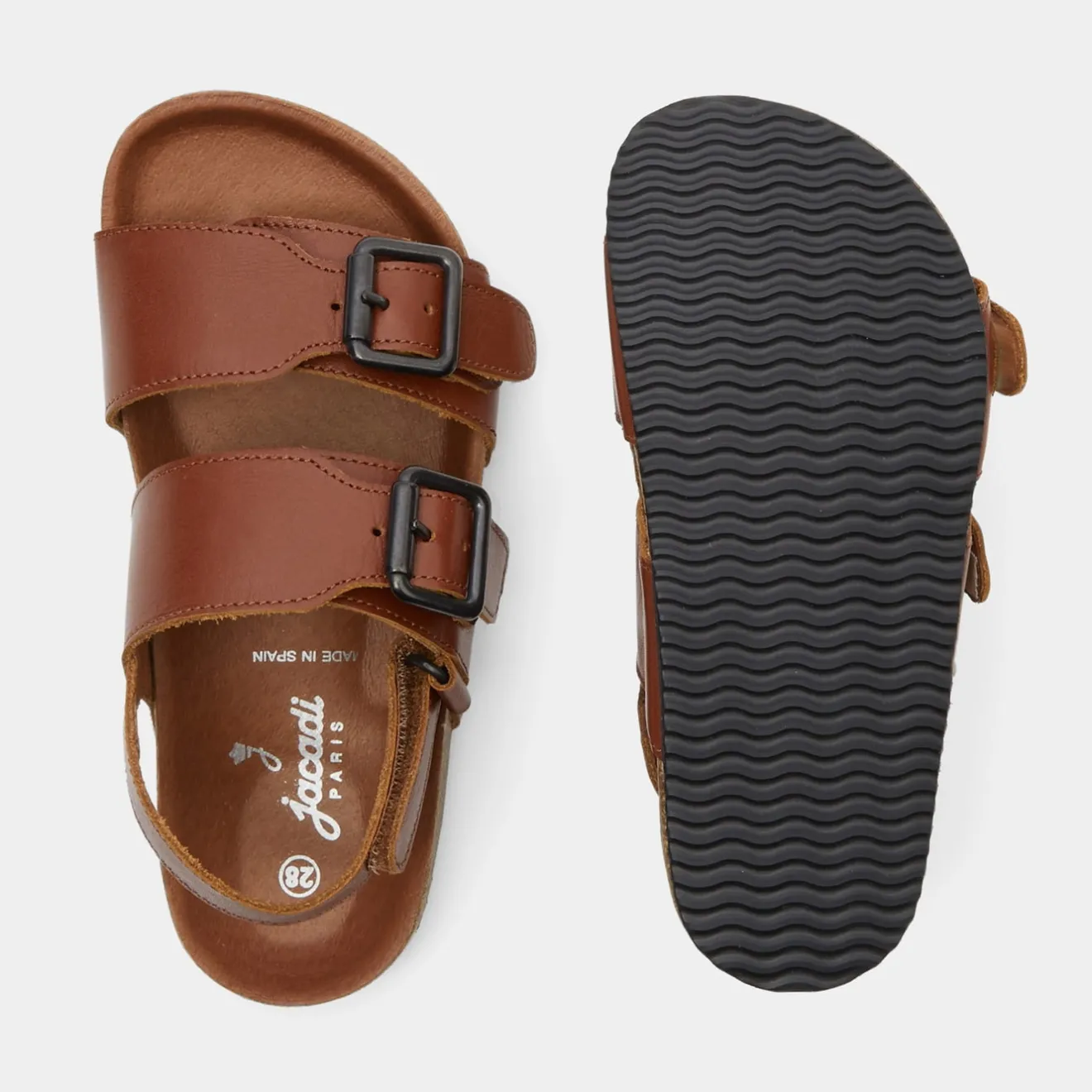 Nu-Pieds|Chaussures-Jacadi Sandales enfant garçon - NATUREL