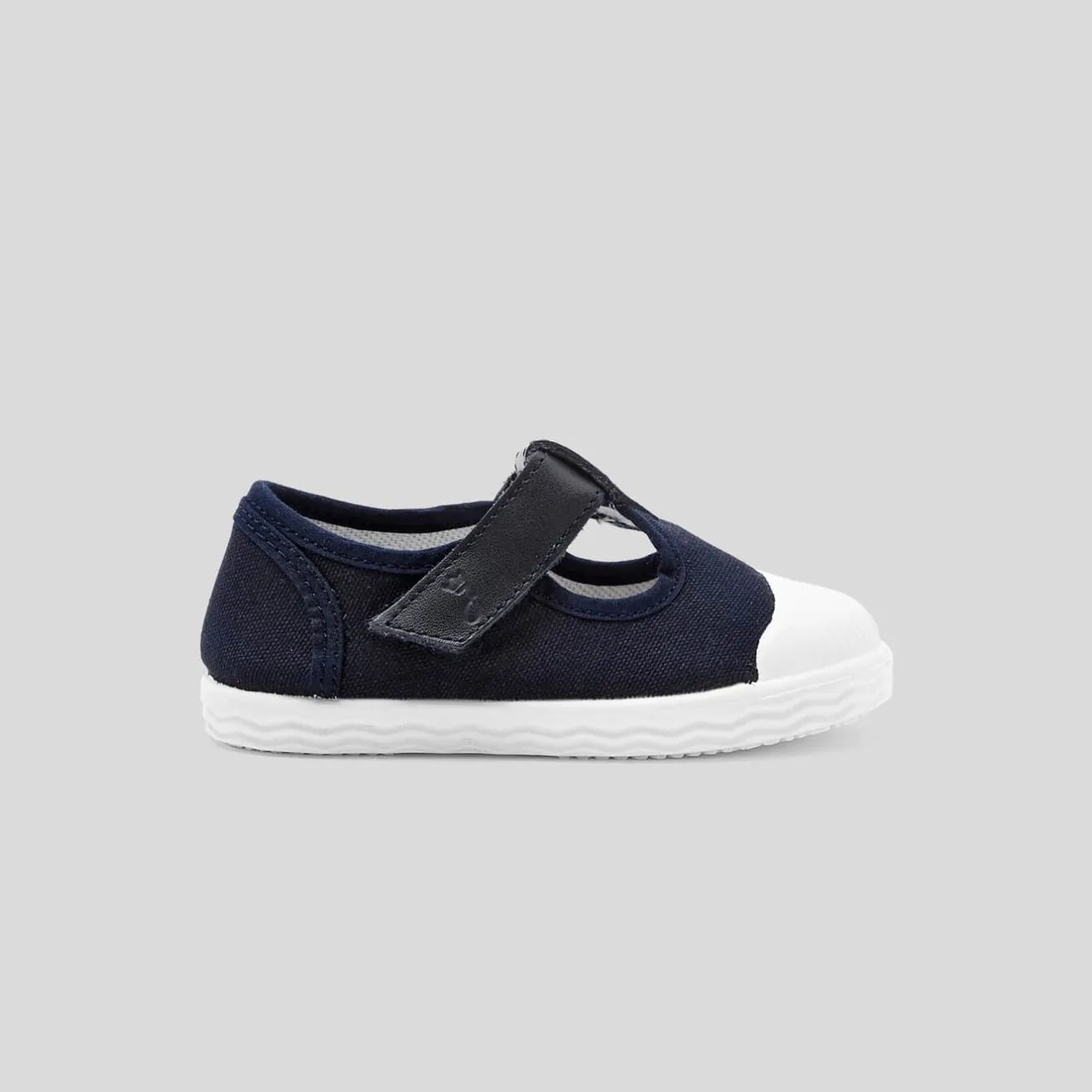 Nu-Pieds|Tennis En Toiles-Jacadi Sandalettes bébé garçon en toile - marine MARINE JACADI
