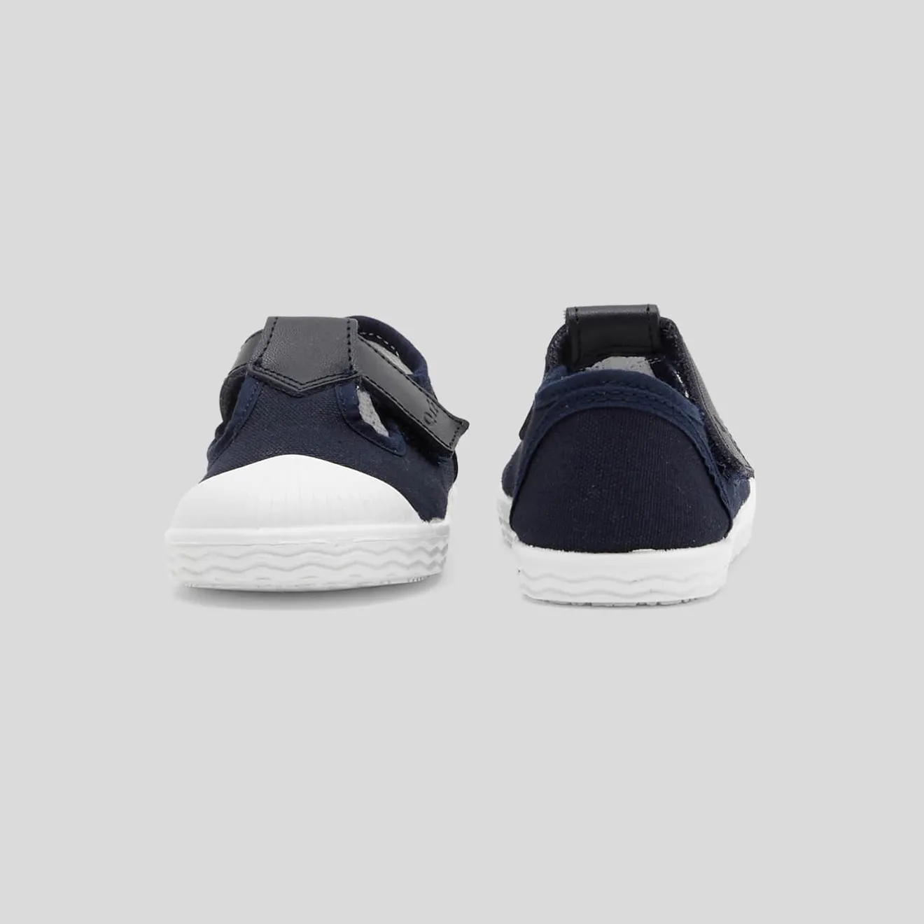 Nu-Pieds|Tennis En Toiles-Jacadi Sandalettes bébé garçon en toile - marine MARINE JACADI