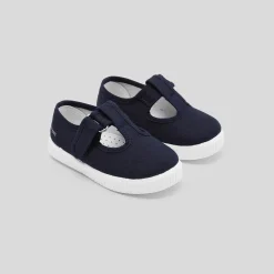 Nu-Pieds|Tennis En Toiles-Jacadi Sandalettes mixte en toile - marine MARINE JACADI