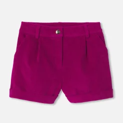 Short Et Combi-Short-Jacadi Short en velours côtelé enfant fille - VIOLINE