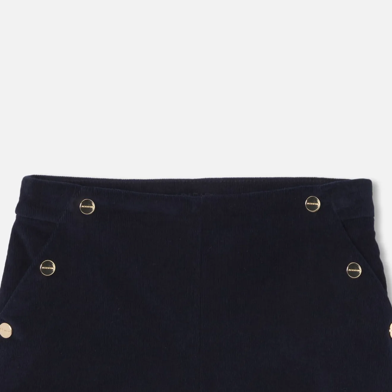 Short Et Combi-Short-Jacadi Short en velours enfant fille - marine MARINE JACADI
