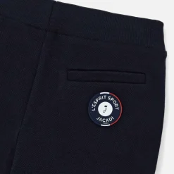 Short Et Bermuda-Jacadi Short enfant garçon en molleton piqué - marine MARINE JACADI