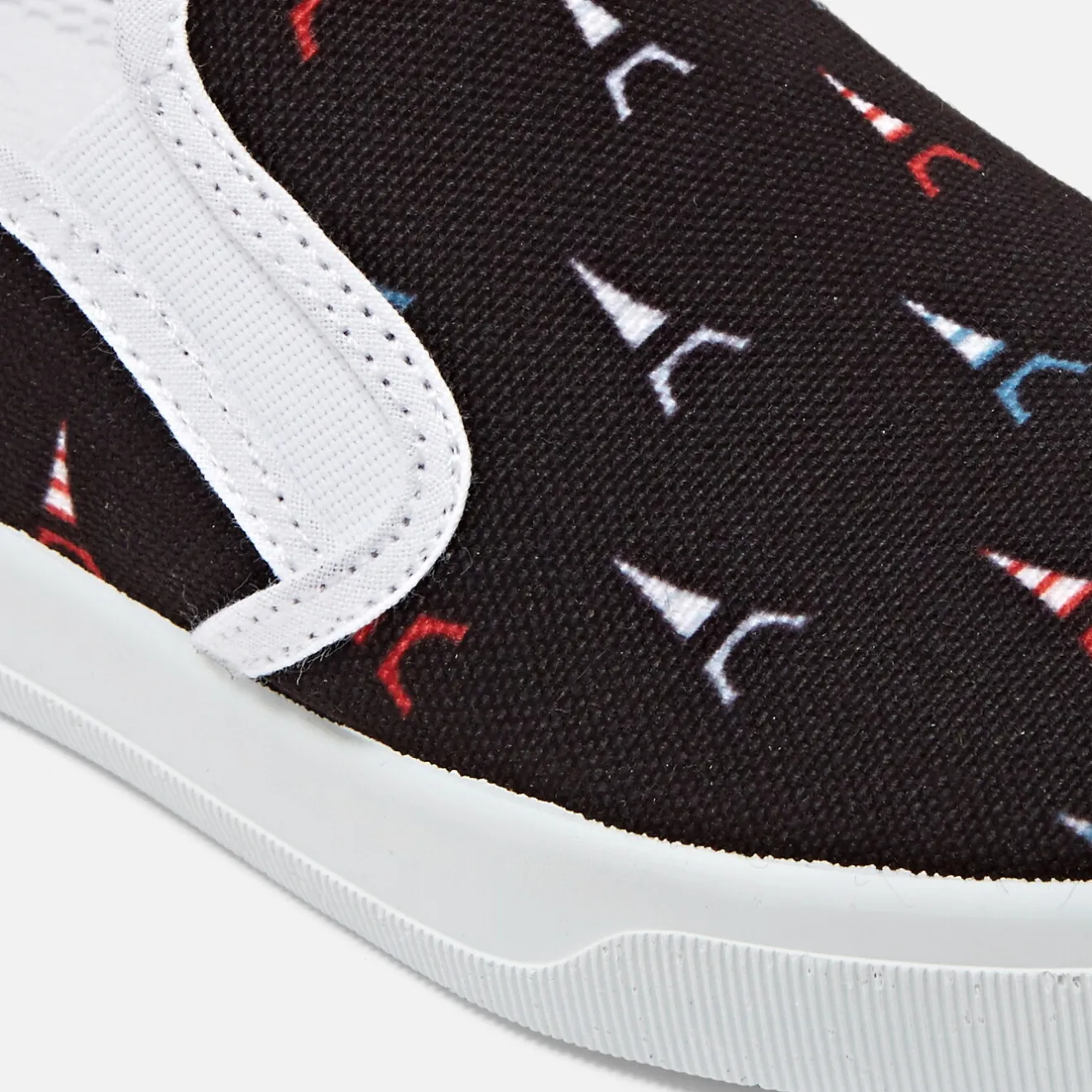Tennis En Toiles|Baskets Et Tennis-Jacadi Slip-on enfant garçon - lore MARINE/MULTICO