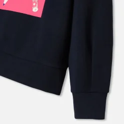 Pull, Sweat Et Cardigan-Jacadi Sweat enfant fille en molleton - marine MARINE JACADI