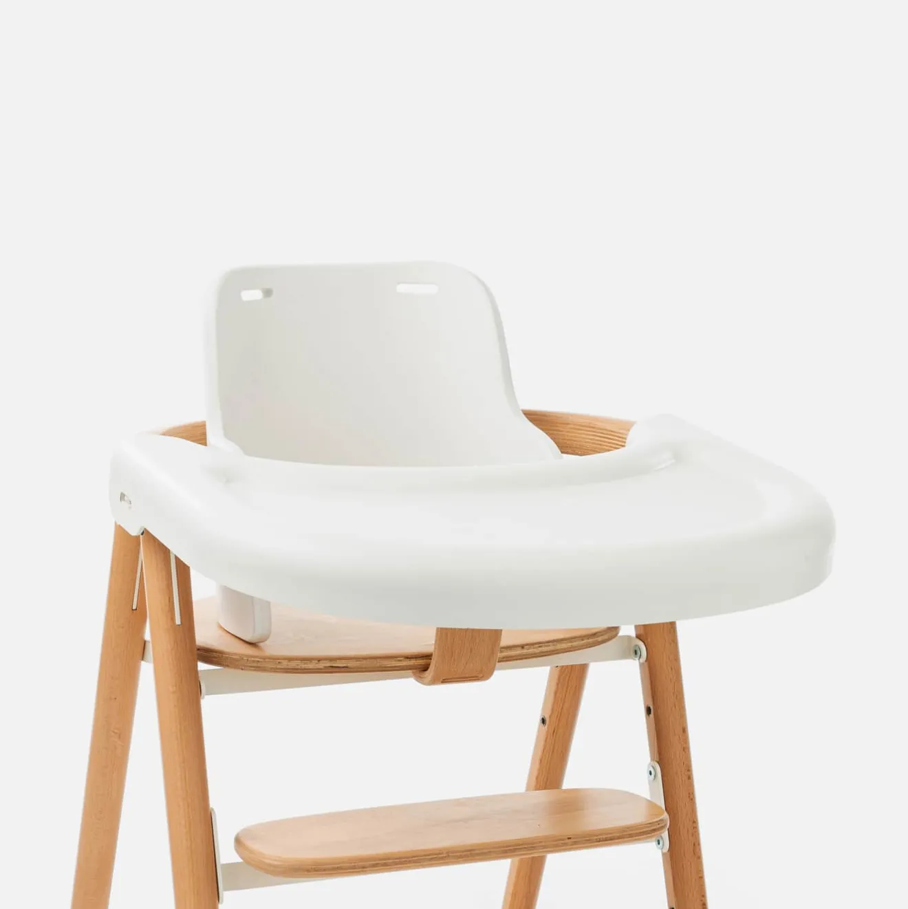 Mobilier|Bavoirs Et Langes-Jacadi Tablette chaise haute TOBO Charlie Crane x BLANC JACADI