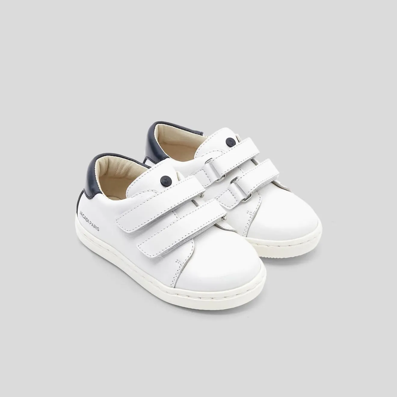 Baskets Et Tennis-Jacadi Tennis bébé garçon en cuir - blanc BLANC JACADI