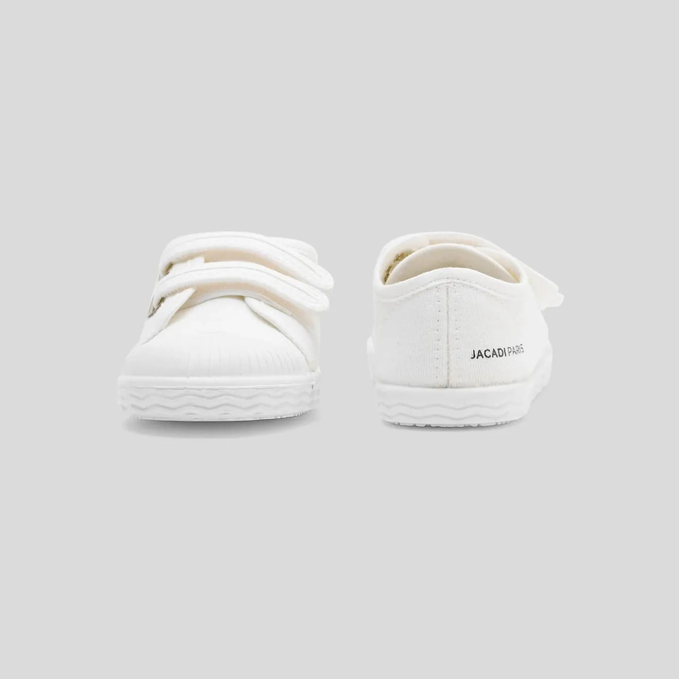 Tennis En Toiles|Baskets Et Tennis-Jacadi Tennis bébé garçon en toile - blanc BLANC JACADI