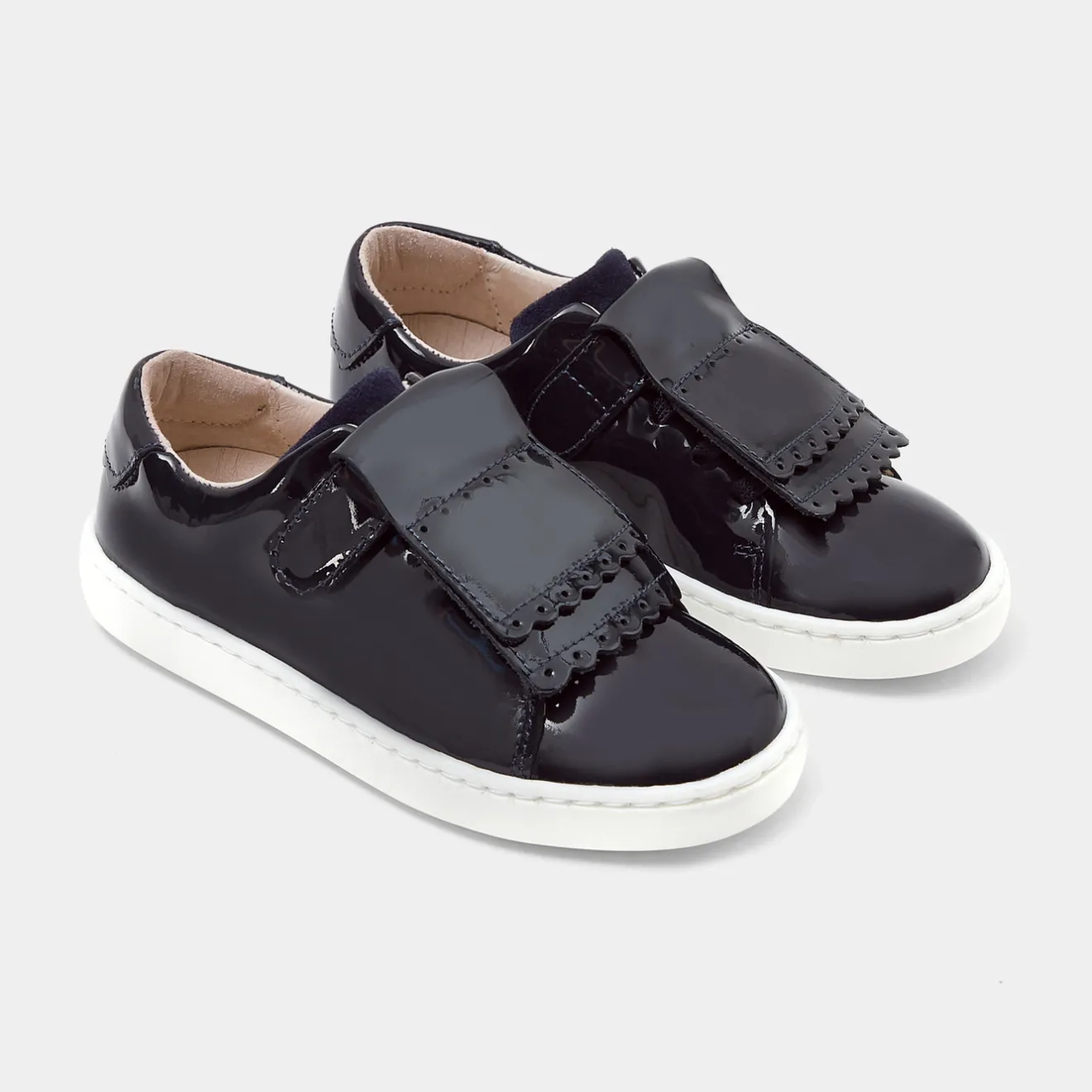 Baskets Et Tennis|Chaussures-Jacadi Tennis enfant fille languette amovible - marine MARINE JACADI