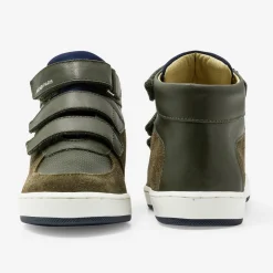 Baskets Et Tennis|Chaussures-Jacadi Tennis montantes enfant garçon - KAKI
