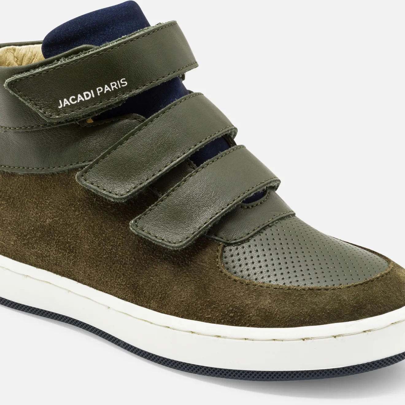 Baskets Et Tennis|Chaussures-Jacadi Tennis montantes enfant garçon - KAKI