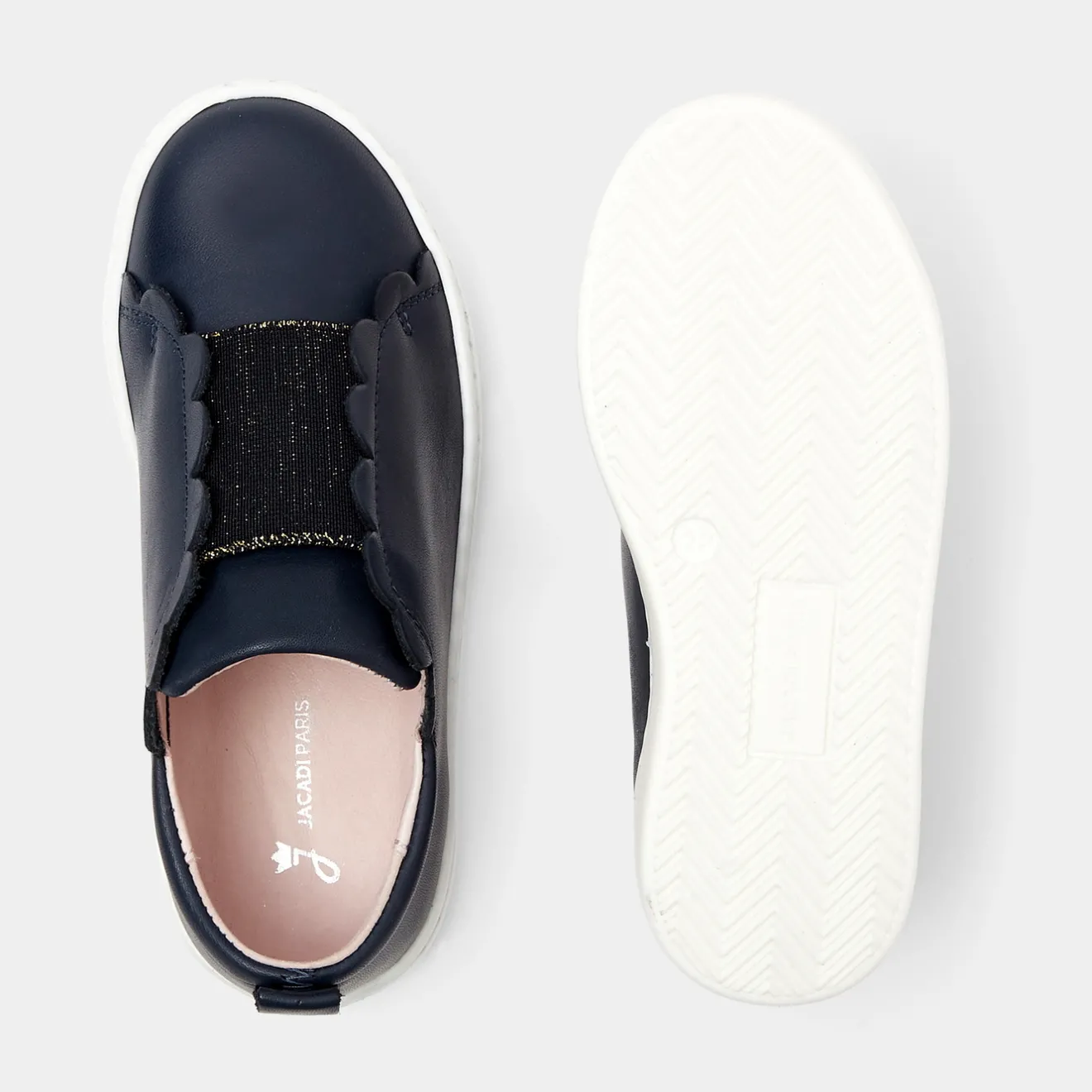 Baskets Et Tennis|Chaussures-Jacadi Tennis sans-gène enfant fille - marine MARINE JACADI