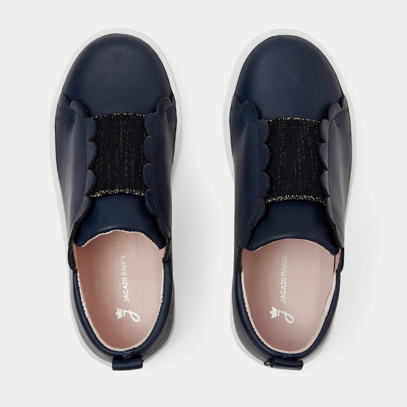 Baskets Et Tennis|Chaussures-Jacadi Tennis sans-gène enfant fille - marine MARINE JACADI