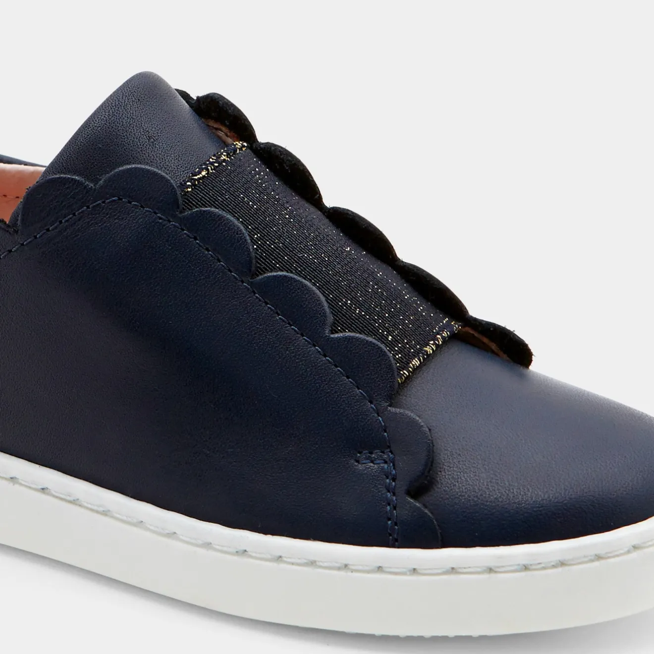 Baskets Et Tennis|Chaussures-Jacadi Tennis sans-gène enfant fille - marine MARINE JACADI