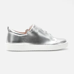 Baskets Et Tennis|Chaussures-Jacadi Tennis sans-gène enfant fille - ARGENT