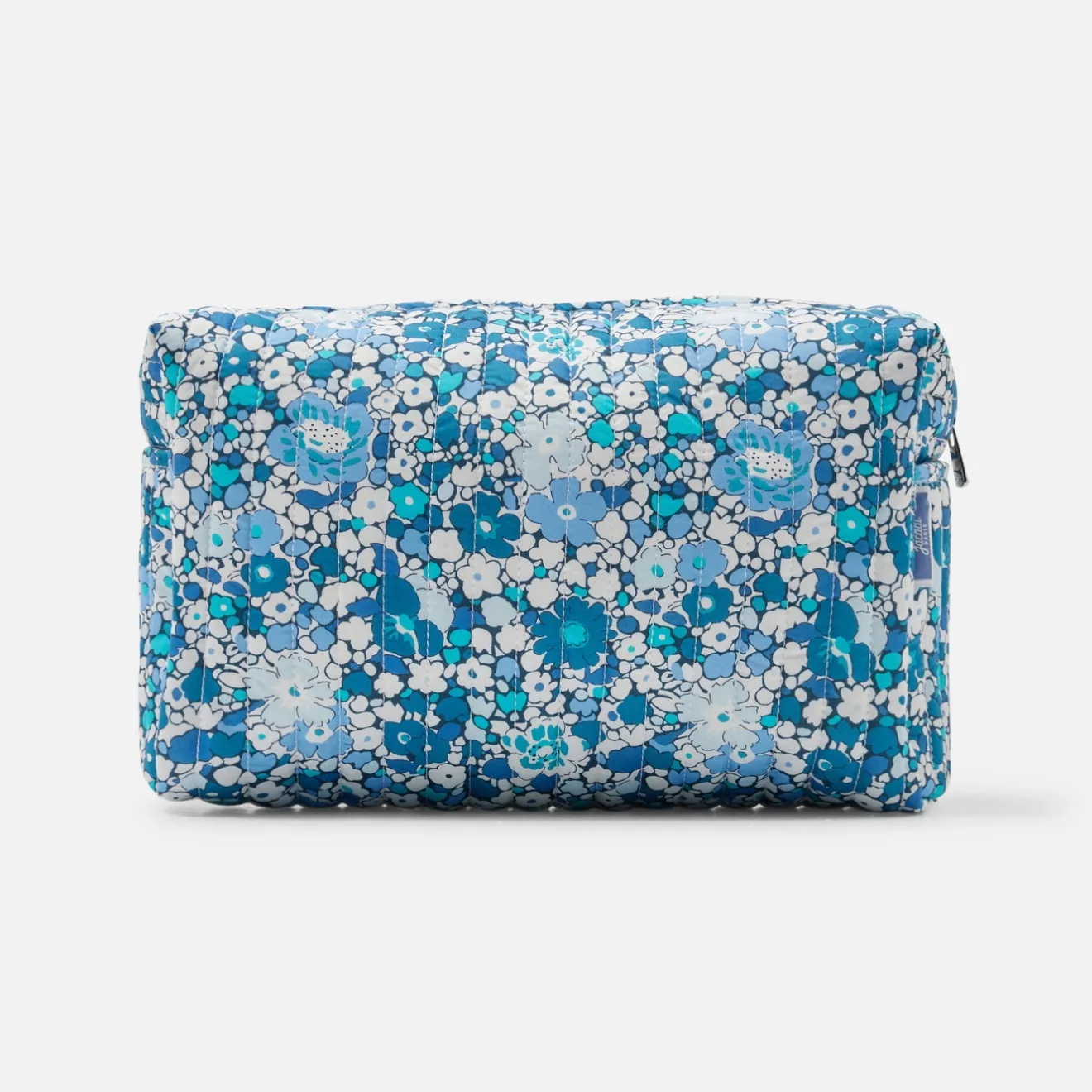 Sac À Langer, Trousse De Toilette|Sac À Langer Et Trousses De Toilette-Jacadi Trousse de toilette en tissu Liberty BLEU/MULTICO