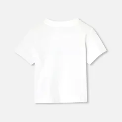 T-Shirt Et Polo-Jacadi T-shirt bébé garçon en coton biologique - blanc BLANC JACADI