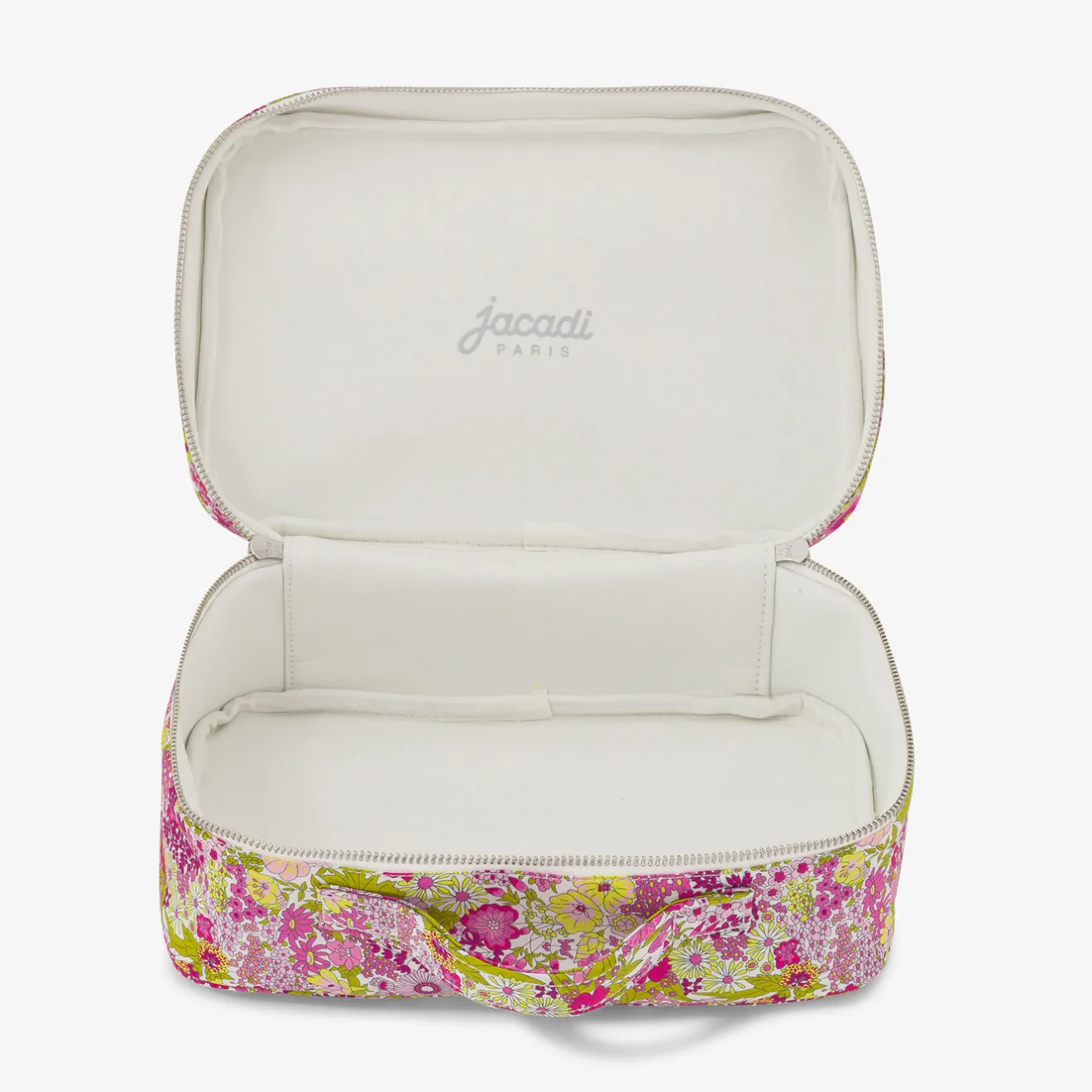 Sac À Langer, Trousse De Toilette|Sac À Langer Et Trousses De Toilette-Jacadi Valise en tissu Liberty - lore ROSE/MULTICO